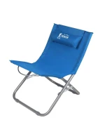 PLÁŽOVÉ SKLÁDACÍ KŘESLO MODRÉ PLÁŽOVÉ SKLÁDACÍ KŘESLO MODRÉ