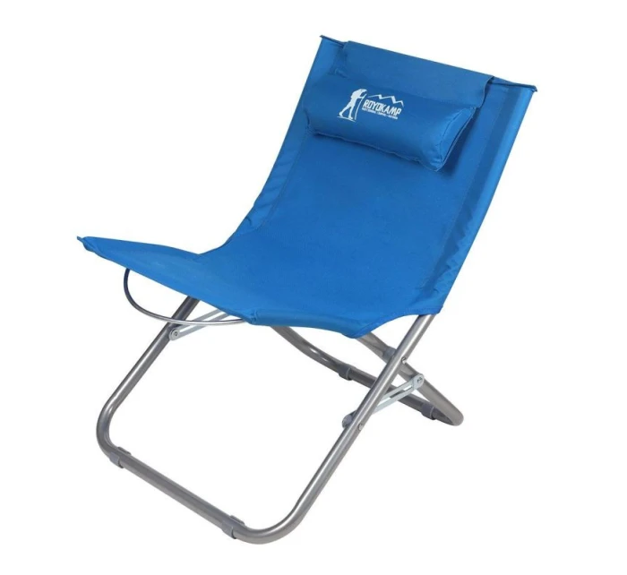 PLÁŽOVÉ SKLÁDACÍ KŘESLO MODRÉ PLÁŽOVÉ SKLÁDACÍ KŘESLO MODRÉ