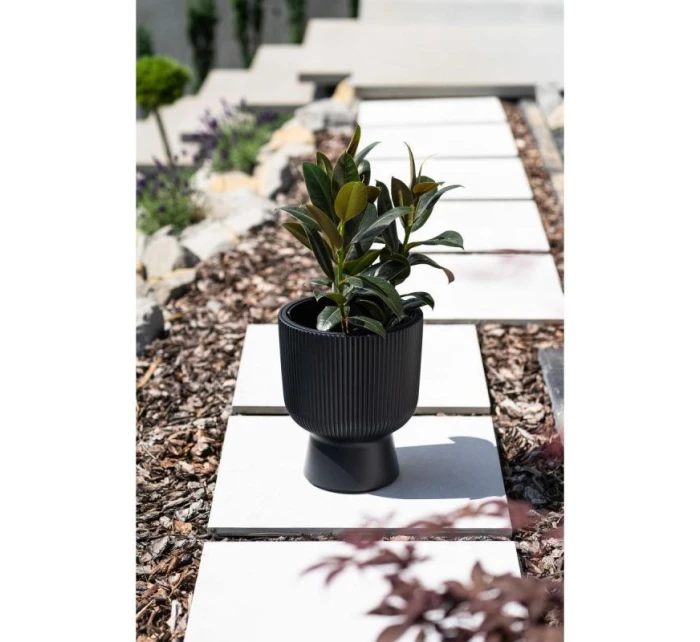 MILLY květináče na podstavci 24CM GREEN PINA dětské