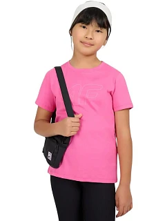 Dívčí tričko  tmavě růžové JWSS26TTSH 53S model 22131933 - 4F