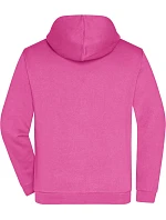 Daiber JN 756 Pánská mikina s kapucí 02.0756 pink Daiber JN 756 Pánská mikina s kapucí 02.0756 pink