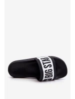 Dámské klasické pantofle Big Star model 21610715 Černá - Big Star Shoes Dámské klasické pantofle Big Star model 21610715 Černá - Big Star Shoes