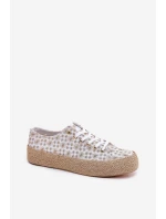 Vzorované Dámské Tenisky Na Platformě S Pletením model 21693316 - Lee Cooper Vzorované Dámské Tenisky Na Platformě S Pletením model 21693316 - Lee Cooper