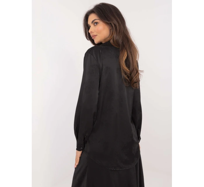 Koszula DHJ KS model 21798055 czarny - FPrice Koszula DHJ KS model 21798055 czarny - FPrice