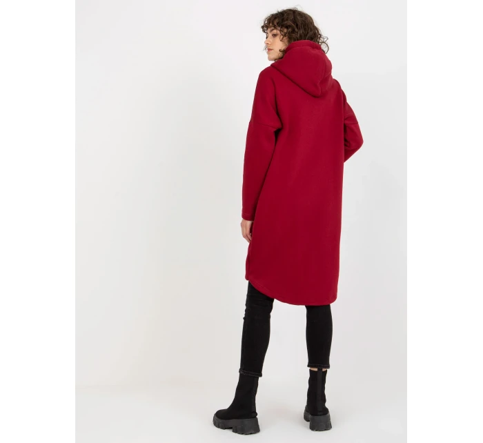 Mikina RV BL 4742.20P bordó