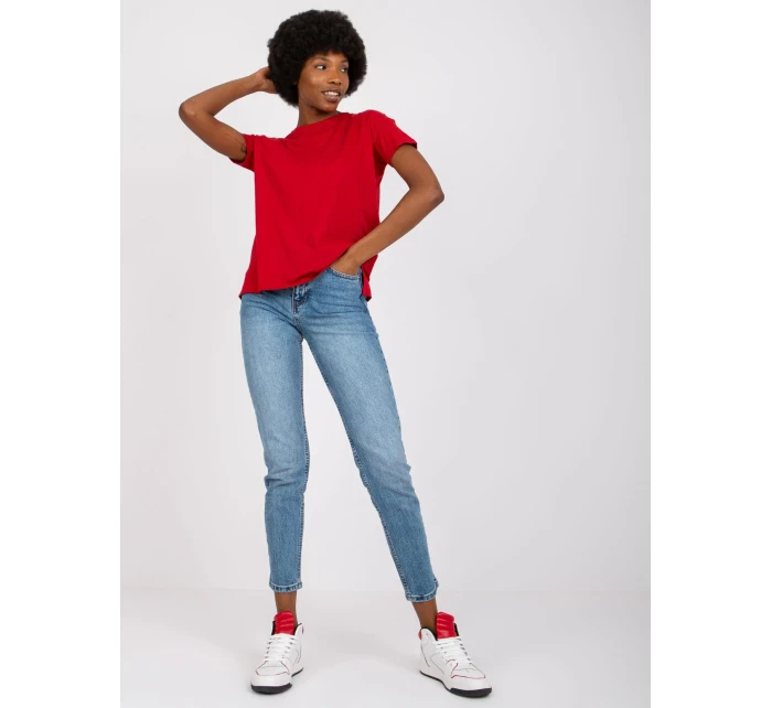 Tričko TW TS 1004.24x tmavě červená