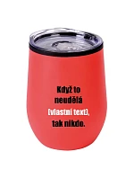 Personalizovaný termohrnek "BOWL" - když to nezvládne … tak nikdo Personalizovaný termohrnek "BOWL" - když to nezvládne … tak nikdo