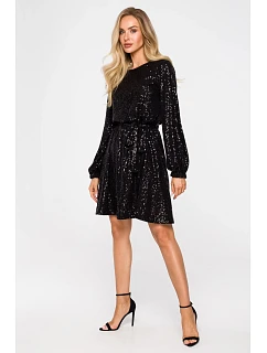 Dámské šaty model 19529987 černé Made Of Emotion - Moe