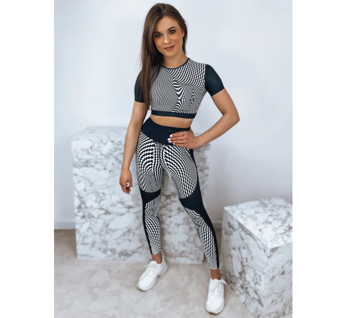 Dámský sportovní set OPTICAL black FashionStreet AY0657