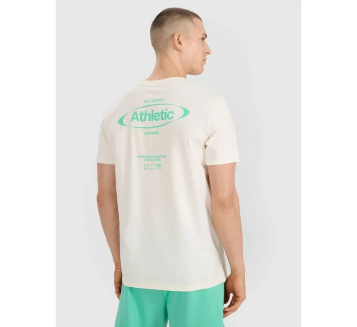 Pánské tričko s potiskem 4F 4FRSS25TTSHM2687-11S Pánské tričko s potiskem 4F 4FRSS25TTSHM2687-11S