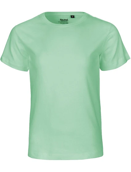 Neutral O 30001 Dětské tričko z bio bavlny 77.3001 dusty mint Neutral O 30001 Dětské tričko z bio bavlny 77.3001 dusty mint