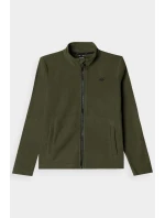 Fleecová Mikina S  Khaki model 21674835 - 4F