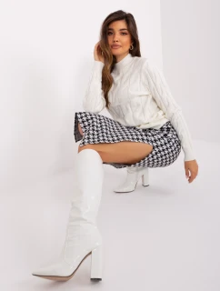 Sukně LK SD 509400 1.09P bílá a černá