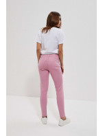 Kalhoty hladké - růžové