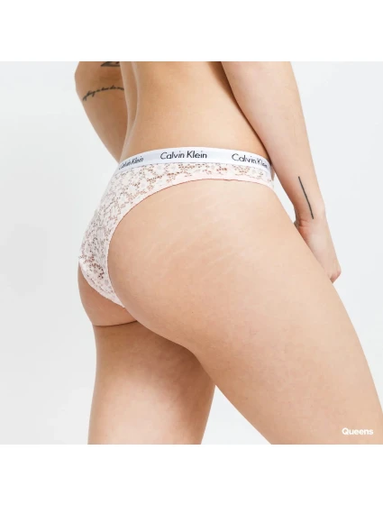 Dámské brazilské kalhotky QD3859E - ETE - světle růžové - Calvin Klein Dámské brazilské kalhotky QD3859E - ETE - světle růžové - Calvin Klein