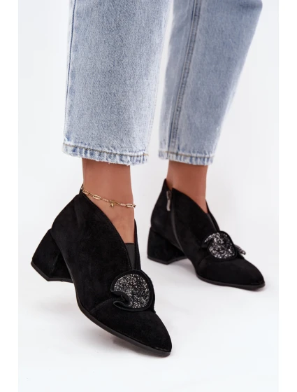 Boty na podpatku  model 219245 Step in style