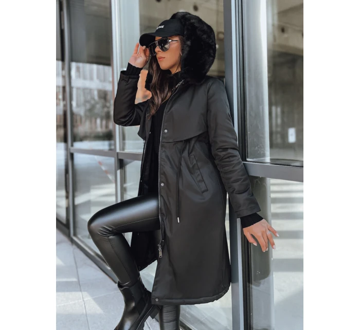 Dámská zimní bunda parka černá Dstreet model 21971483 - FashionStreet