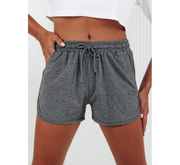Dámské teplákové šortky GO SPORT tmavě šedé FashionStreet SY0415