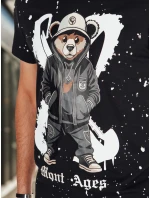 Pánské tričko s potiskem černé Dstreet model 21988529 - FashionStreet