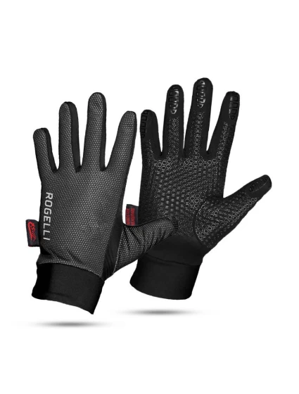 Rogelli LAVAL dětské rukavice černé 152-164