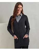 Premier PR 698 Dámský cardigan dlouhý 39.0698 charcoal Premier PR 698 Dámský cardigan dlouhý 39.0698 charcoal
