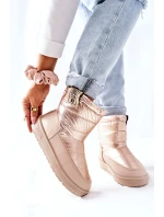 Dámské Sněhule Big Star model 21562603 Béžové - Big Star Shoes