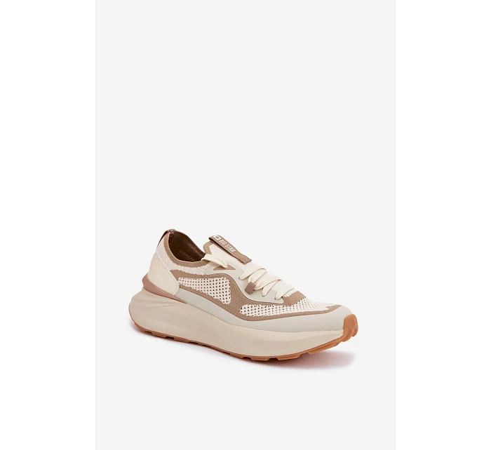 Dámské Sportovní Boty Big Star TT274571 HI-POLY SYSTEM Béžové Dámské Sportovní Boty Big Star TT274571 HI-POLY SYSTEM Béžové