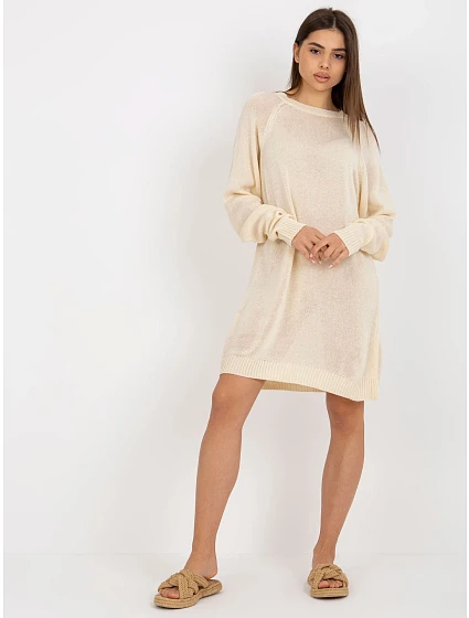 Dámský svetr BA SW  světle béžová  model 18375507 - FPrice