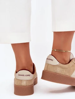Dámské semišové tenisky Daniel Lopez Just Dare – béžové