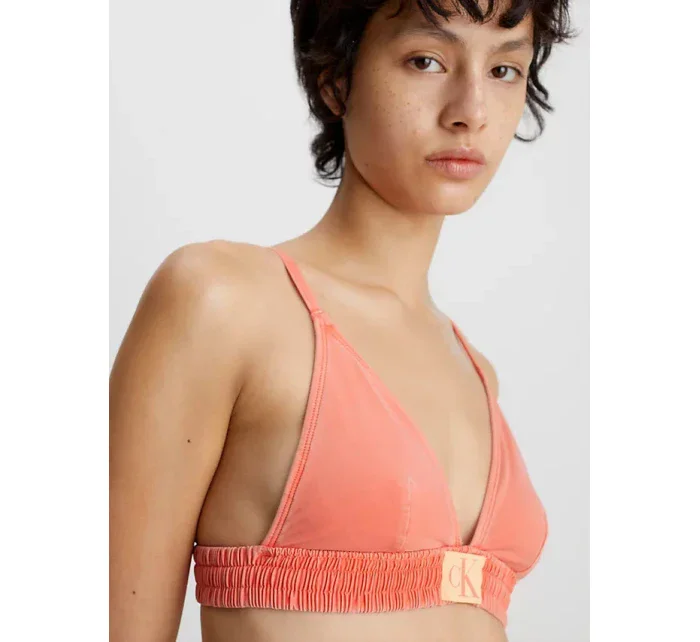 Dámský vrchní díl bikin  korálová  model 18358526 - Calvin Klein