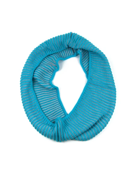 Dámská šála Sz13330-7 Světle modrá s šedou - Art Of Polo Dámská šála Sz13330-7 Světle modrá s šedou - Art Of Polo