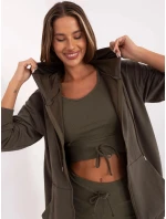 komplet damski basic khaki model 21224465 - Factory Price