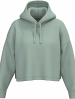 Kariban ProAct PA 396 Dámská crop mikina s kapucí 20.P396 sage