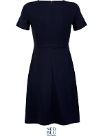 Šaty s krátkým rukávem night blue model 22499925 - NEOBLU Šaty s krátkým rukávem night blue model 22499925 - NEOBLU