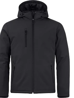 Clique Padded Hooded Softshell Men Pánská zateplená softshellová bunda s kapucí 67.0952 black