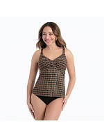 Style Maily Top tankini - horní díl 8884-1 black - RosaFaia Style Maily Top tankini - horní díl 8884-1 black - RosaFaia