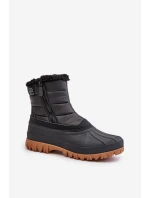 Dámské Sněhule Zateplené Kožešinou Na  Černé model 21676953 - Lee Cooper