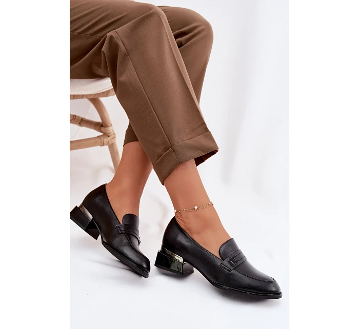 Dámské polobotky na Černé model 22100835 - VINCEZA Dámské polobotky na Černé model 22100835 - VINCEZA