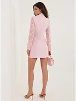 Sukienka MI SK model 22109880 jasny różowy - FPrice