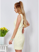 Dámské šaty NU SK model 18027223 světle žlutá - FPrice