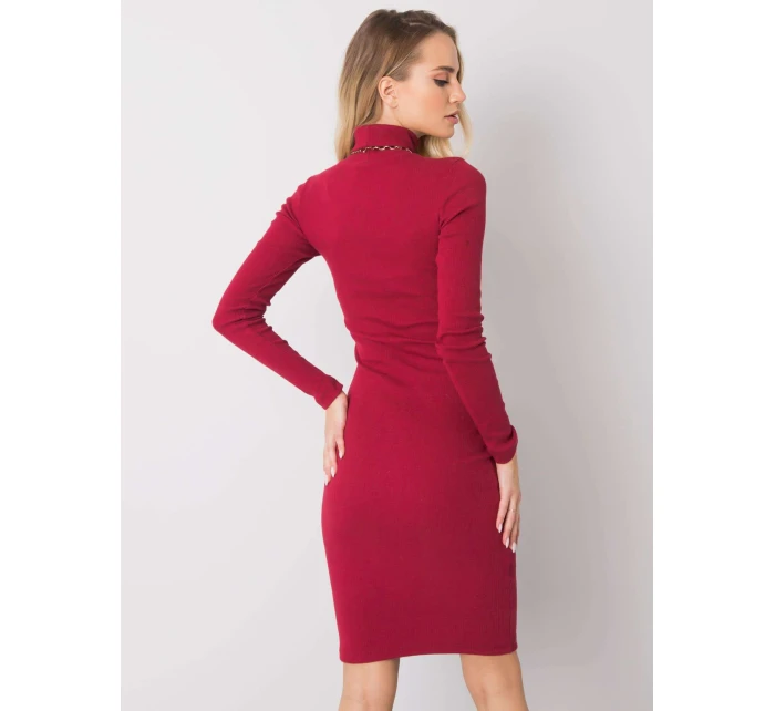 RV SK šaty R5133.07P bordó