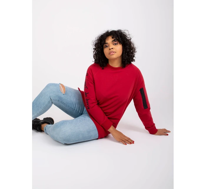 Tunika RV TU 7158.76P tmavě červená