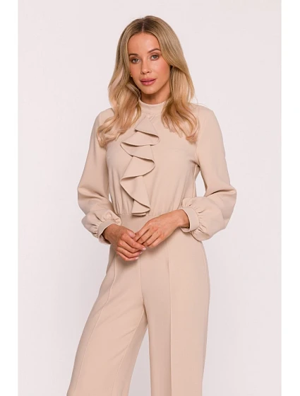 Dámský overal model 22025193 béžový - STYLOVE