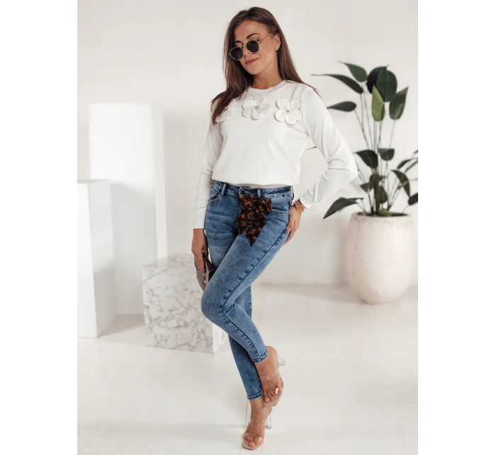 Dámské džínové kalhoty LEVILTI modré FashionStreet UY2199