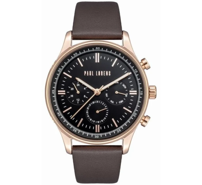 Pánské hodinky PAUL LORENS PL10602A2-1B1 + BOX Pánské hodinky PAUL LORENS PL10602A2-1B1 + BOX