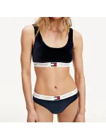 Dámská sportovní podprsenka Velour model 20896278 - Tommy Hilfiger Dámská sportovní podprsenka Velour model 20896278 - Tommy Hilfiger