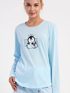 Dámské pyžamo dlouhé Tučňák