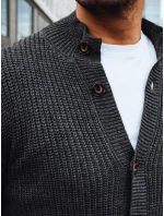 Pánský tmavě šedý svetr Dstreet model 21994134 - FashionStreet