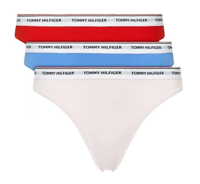 TOMMY HILFIGER DÁMSKÁ TANGA STRING 3-PACK TOMMY HILFIGER DÁMSKÁ TANGA STRING 3-PACK
