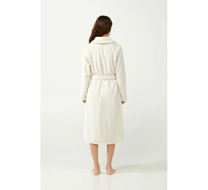 Vamp - Béžový fleecový župan 21363 - Vamp Vamp - Béžový fleecový župan 21363 - Vamp